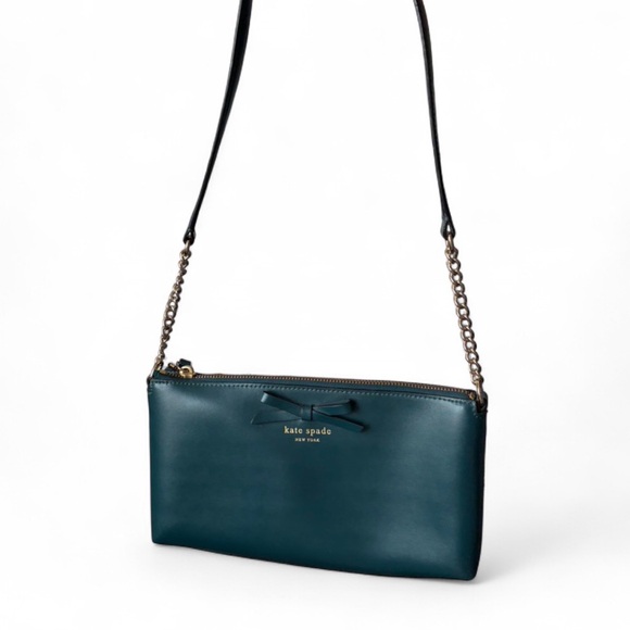 Kate Spade Crossbody with Gold Chain Trim - Picture 3 of 4